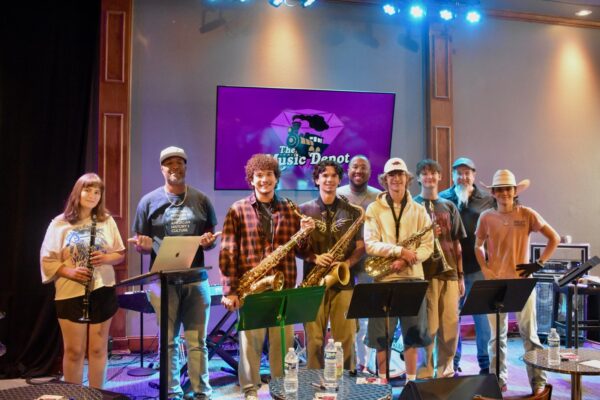2025 Soul Band Campers with Music Moves President Reginald James.